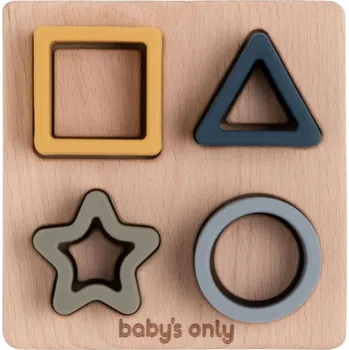Hračka pro nejmenší Baby's only silikonové puzzle pro nejmenší