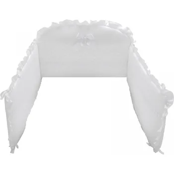 Příslušenství pro dětskou postel a kolébku Italbaby Magnifique Lux mantinel do postýlky Barva: Bílá