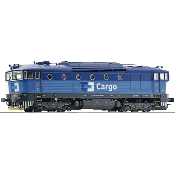 Modelová železnice ROCO 7310009 H0 Dieselová lokomotiva 750 "Brejlovec", ČD Cargo, Ep.VI, DCC ZVUK RO7310009
