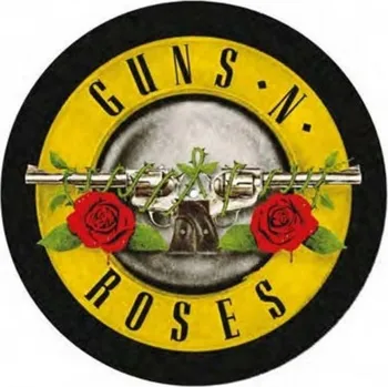 DVD film Podložka na gramofon - Logo (Guns and Roses) - Gramo příslušenství