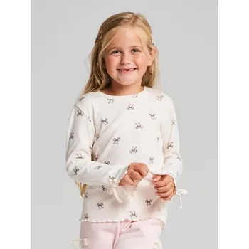 Dívčí oblečení Sinsay - Žebrovaná halenka - vícebarevná - 533HF-MLC - 533HF-MLC-104