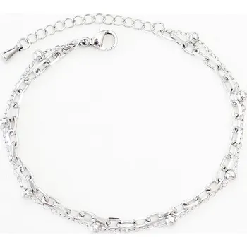 Náramek Meucci Dvojitý nastavitelný náramek ANKER s kuličkami