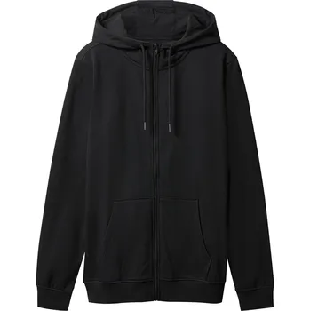 Pánská mikina esmara Men Pánská tepláková mikina s BIO bavlnou (černá, M (48/50))