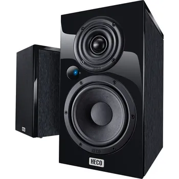 Hi-Fi systém Heco Aurora 200P Hi-Fi Regálový reproduktor Black 2 ks
