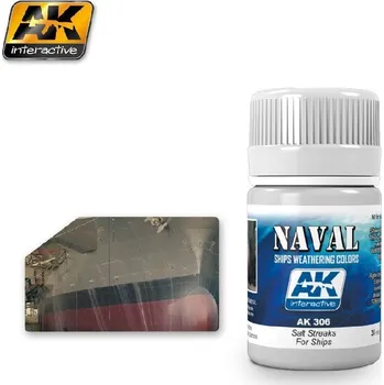 Modelářská barva AK Interactive - Salt Streaks for Ships