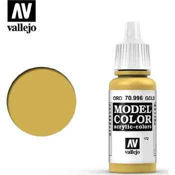 Modelářská barva Vallejo - Model Color 172 Gold 17 ml. 70996