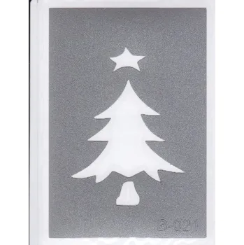 Odstranitelné tetování Šablona pro třpytivé tetování B021