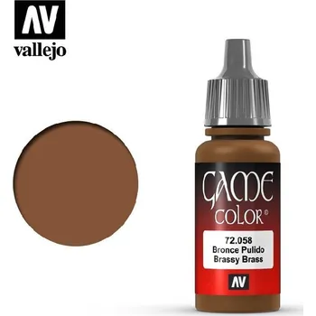 Vallejo - Game Color 72058 Brassy Brass 17 ml.