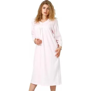 Dámské noční prádlo Dámská noční košile Zyta 213/575/02 LEVEZA růžová světlá 4XL