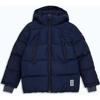 Stavebnice Dětská zateplená bunda LEGO Lwjaz 711 dark navy