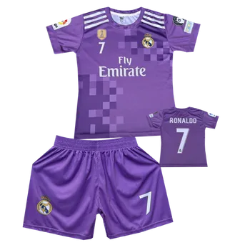 Fotbal Numberoplus Premium fotbalový dres komplet Real Madrid - Cristiano Ronaldo CR7 Velikost: 15 let (vel.164)