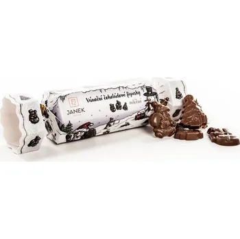 Čokoláda Vánoční bonbon s figurkami Mléčná