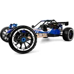 HiMOTO 1:5 Buggy RAPTOR 5XB 32cc 2,4 GHz RTR set, modrá