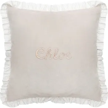 Polštář Caramella personalizovaný dekorační polštář béžový Velikost: 50x50 cm