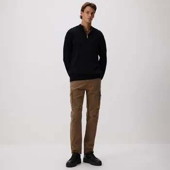 Pánské kalhoty Reserved - Kalhoty slim fit cargo - kávová - 6003L-84X - 6003L-84X-XXL