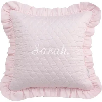 Polštář Caramella personalizovaný dekorační polštář s volánkem Velikost: 50x50 cm