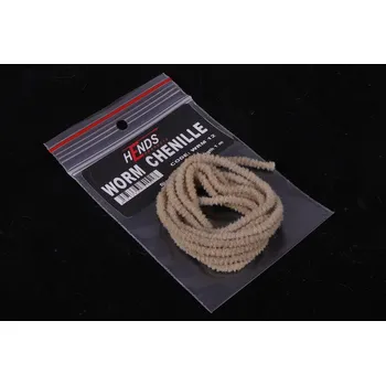 Rybářský prut HENDS WORM CHENILLE - BÉŽOVÁ WRM12