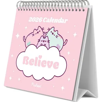 Kalendář Kalendář Pusheen 2026 (stolní)