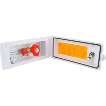 Elektrická zásuvka Venkovní plynová zásuvka Reich - bílá