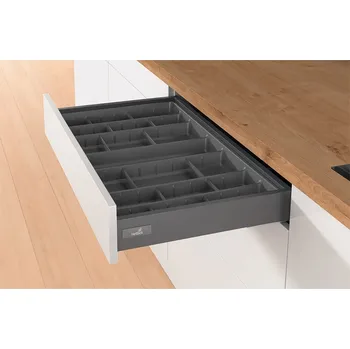 Příborník do zásuvky Hettich 9194913 Atira OrgaTray 590 600 x 470 mm antracit