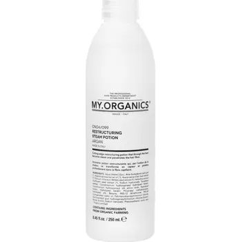 Vlasová regenerace My.Organics The Organic Restructuring Steam Potion Argan 250 ml