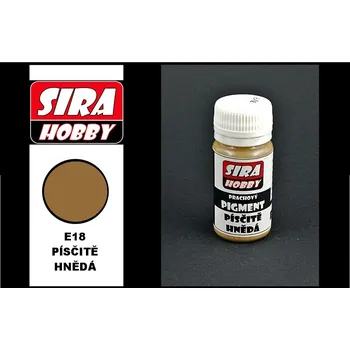 Výtvarná barva Síra hobby - Prachový pigment - Písčitý