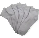 Kotníčkové termoponožky pánské (BÍLÉ) - 6 párů - 43-47