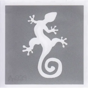 Odstranitelné tetování Šablona pro třpytivé tetování A033