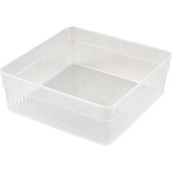 Úložný box Košík UH transparentní 15 x 5 x 15 cm