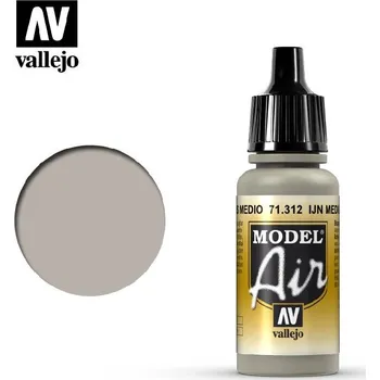Modelářská barva Vallejo - Model Air 71312 IJN Medium Grey 17 ml.