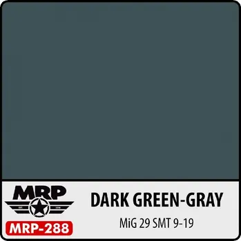 Modelářská barva MR.Paint 288 Dark Green Grey Mig 29 SMT 30ml
