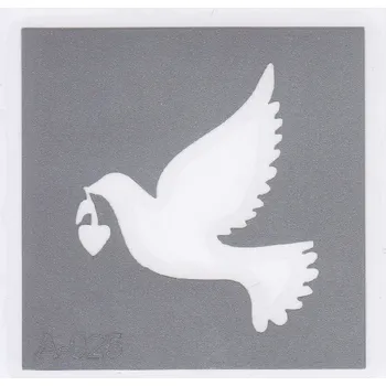 Odstranitelné tetování Šablona pro třpytivé tetování A025