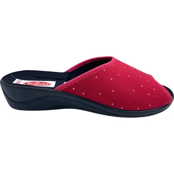 Dámské pantofle Dámské domácí pantofle na klínku Rogallo 20285 černé Velikost: 39 (EU)