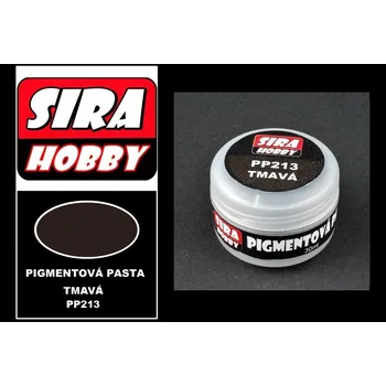 Speciální výtvarná barva Síra hobby - Pigmentová pasta - Tmavá