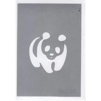 Odstranitelné tetování Šablona pro třpytivé tetování B108