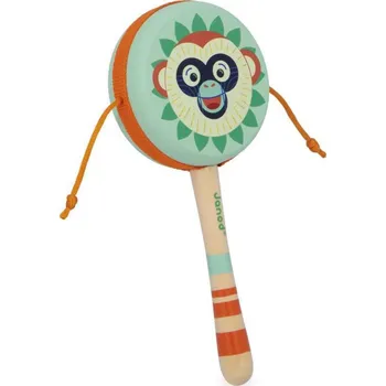 Hračka Janod Dřevěný hudební nástroj ruční bubínek Gioia