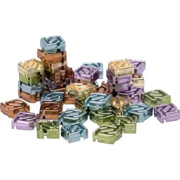 Příslušenství k deskovým hrám IV Studio Moonrakers Binding Ties Metal Faction Reputation Tokens (25)