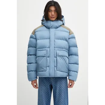 Bunda Napapijri A-Gail puf, L, modrá, 55X