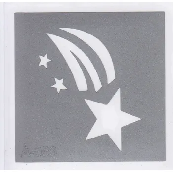 Odstranitelné tetování Šablona pro třpytivé tetování A053