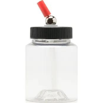 Sklenice Iwata I 460 2 ­ Sklenička na barvu 56 ml s kovovou přípojkou