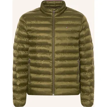 Tommy Hilfiger Pánská Prošívaná Bunda, olivová, 48