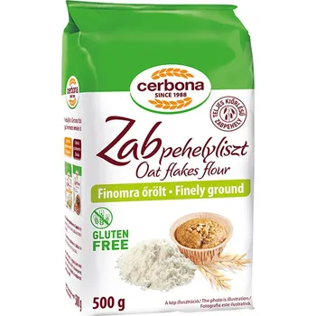 Mouka Cerbona Gluten Free Oat Flour, Finely Ground (500 g)
