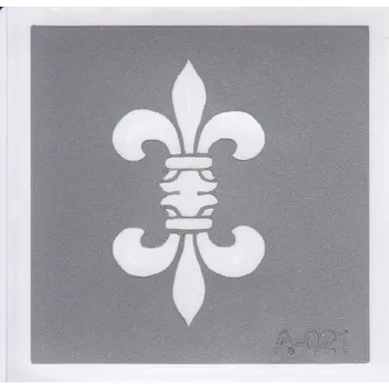 Odstranitelné tetování Šablona pro třpytivé tetování A021