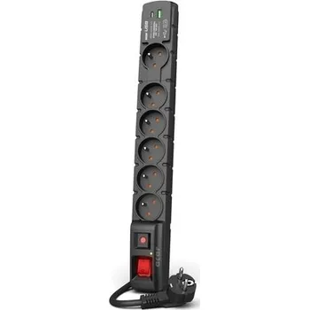 Acar S6 USB PD 3.0 QC 6 zásuvek 5m