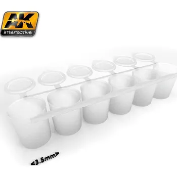 Modelářská barva AK Interactive - Mix Addict Medium - kalíšky na barvu (6x25 ml)