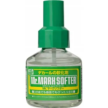 Modelářská barva Gunze - MS231 - Mr.Mark Softer - Obtisková voda (změkčovací) 40ml