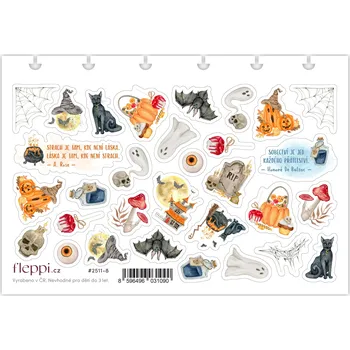 samolepka Fleppi Listopad 2025 | arch 8