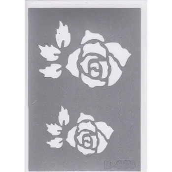 Odstranitelné tetování Šablona pro třpytivé tetování B053