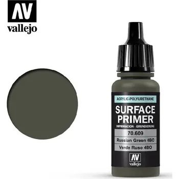 Modelářská barva Vallejo - Surface Primer 70609 Russian Green 4BO 17 ml.