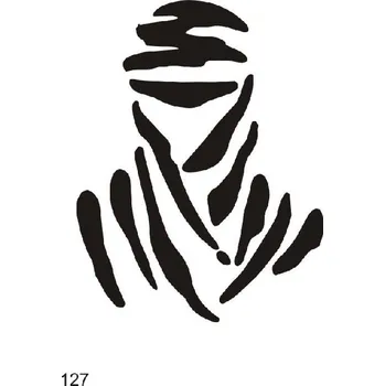 Tetování Šablona pro dočasné airbrush tetování V127 - 11,5 x 15,5 cm